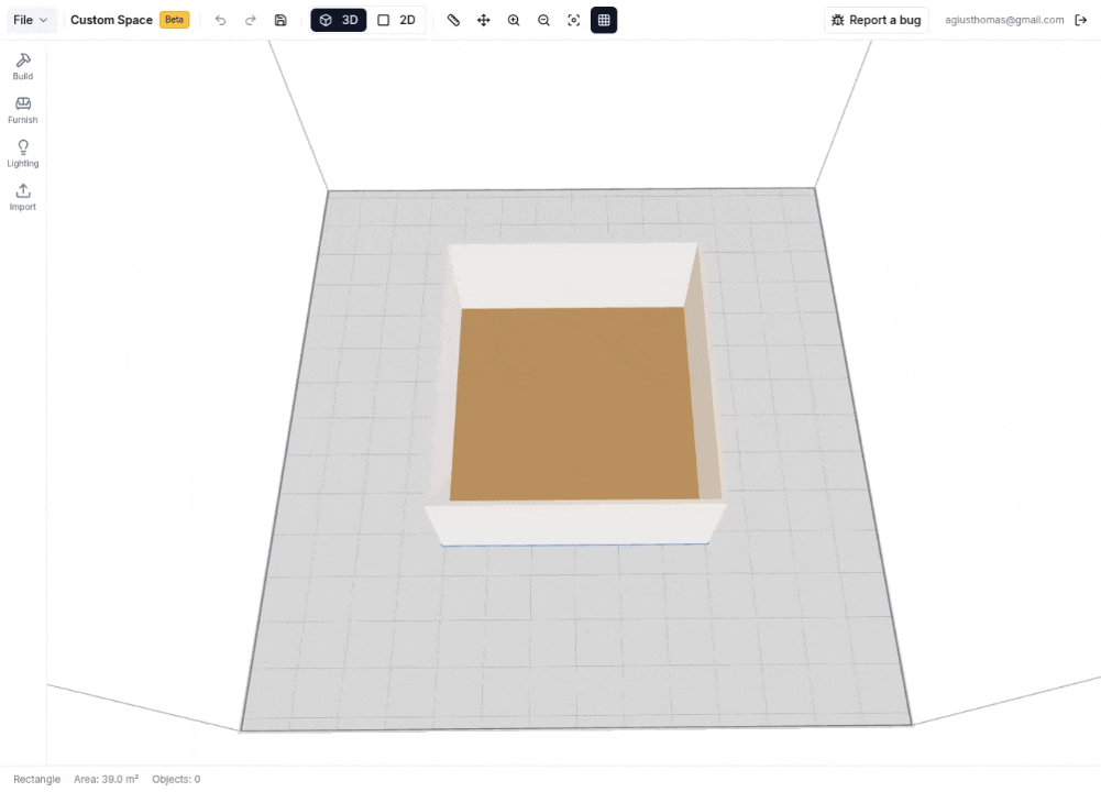Custom Space — 3D Room Planner & Interior Design Tool