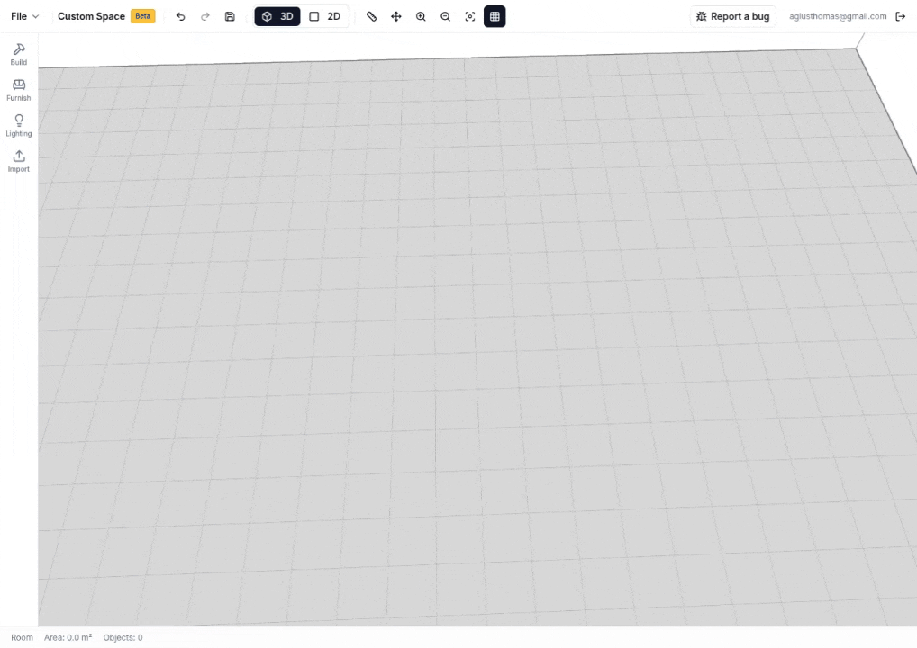 Custom Space — 3D Room Planner & Interior Design Tool
