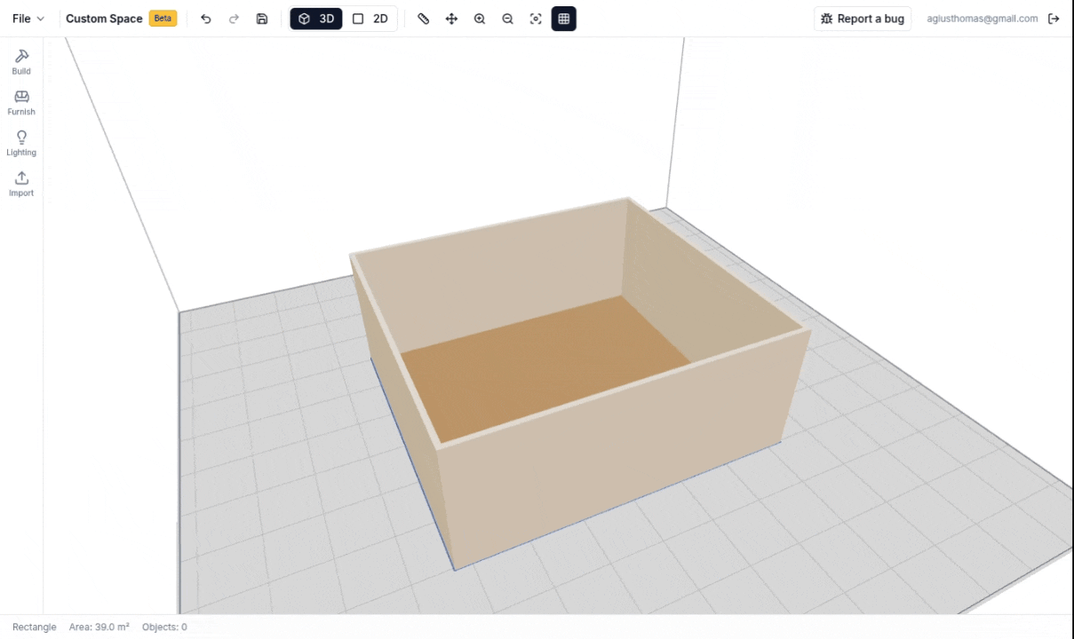 Custom Space — 3D Room Planner & Interior Design Tool